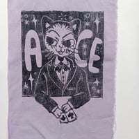 Image 2 of ACE Patch - A5, Printed with Linocut Fabric Ink