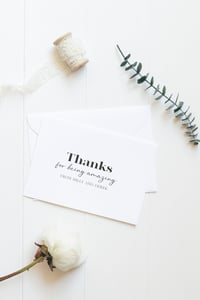 Image 1 of Thanks for Being... Set of 5 Thank you cards 