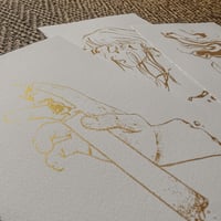 Image 2 of Lámina Edición Dorada: Fuego