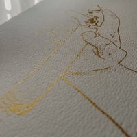 Image 3 of Lámina Edición Dorada: Fuego
