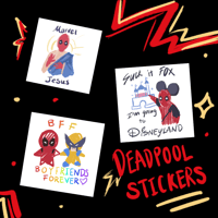 Deadpool stickers