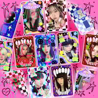 Image 3 of Bat Plush Acrylic Photocard Holder