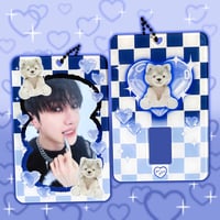 Image 1 of Wolf Plush Acrylic Photocard Holder