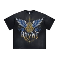 RLVNT "Ascendant Vision" *Black* heavy t-shirt