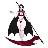 Image 1 of Saucy Grim Reaper Sticker