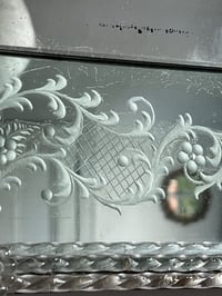Image 7 of Venetian-Style Mirror with Pale Blue Frame