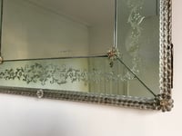 Image 8 of Venetian-Style Mirror with Pale Blue Frame