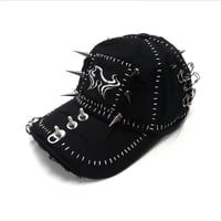 Image 1 of Black Distressed 1 - Hard Hat