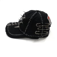 Image 2 of Black Distressed 1 - Hard Hat