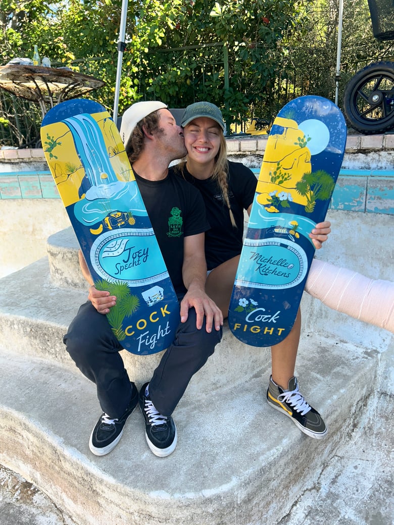 Image of Joey Specht and Michelle Kitchens Pro Board Set