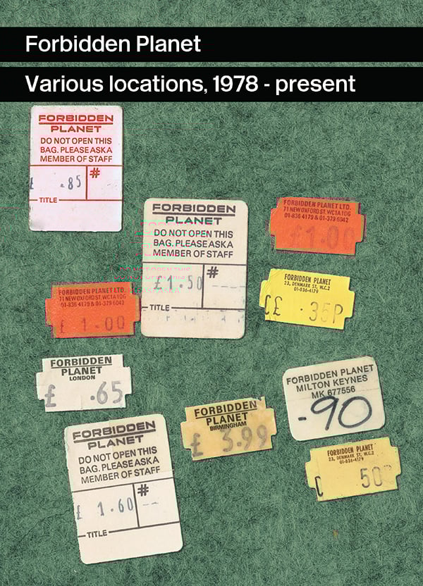 A Little Book of Comic Shop Price Stickers