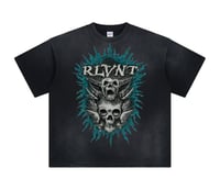 RLVNT "Haunted Relevance" *Black* heavy t-shirt