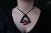 Crimson Moon Necklace