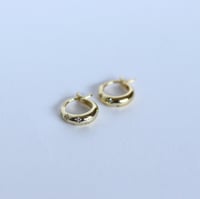 Image 4 of COSMOS HOOPS #1 IN GOLD