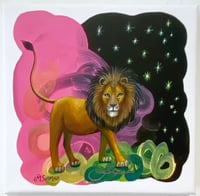 Image 1 of PRINT Lion Dreamland petite 