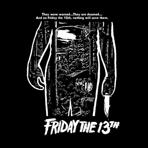 Image of Friday the 13th t-shirt