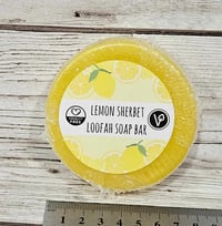 Image 4 of Lemon sherbert loofah soap bar