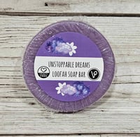 Image 2 of Unstoppable dreams loofah soap bar