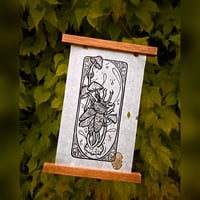 Linogravure "ScaraBchampis"