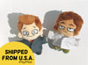 USA Reagan and Brett plush [LIMITED STOCK]