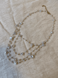 Image 1 of Collar Cascada Perlas