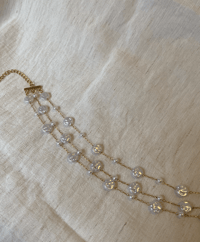 Image 2 of Choker Perlas Triple