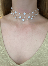 Image 4 of Choker Perlas Triple