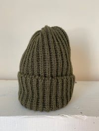 Image 1 of Alpaca Beanie - Olive £60.00