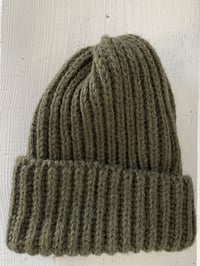 Image 2 of Alpaca Beanie - Olive £60.00