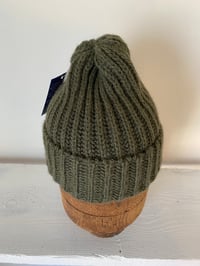 Image 4 of Alpaca Beanie - Olive £60.00