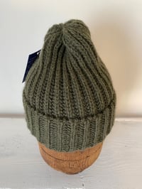 Image 5 of Alpaca Beanie - Olive £60.00