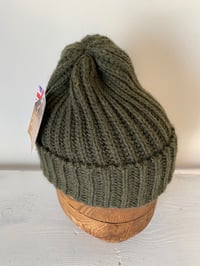 Image 6 of Alpaca Beanie - Olive £60.00