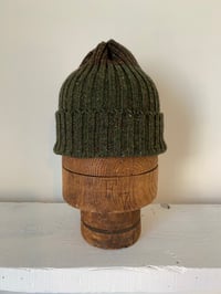 Image 5 of Beanie - Hunter Green & Brown £55.00