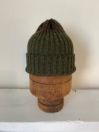 Image 6 of Beanie - Hunter Green & Brown £55.00