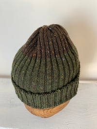 Image 8 of Beanie - Hunter Green & Brown £55.00