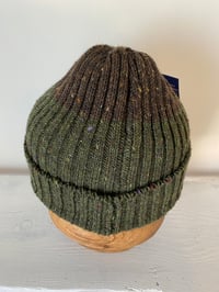 Image 10 of Beanie - Hunter Green & Brown £55.00