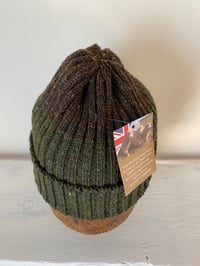 Image 13 of Beanie - Hunter Green & Brown £55.00