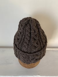 Image 5 of Beanie - Brown Cable £58.00