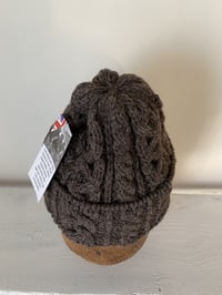 Image 9 of Beanie - Brown Cable £58.00