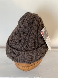 Image 11 of Beanie - Brown Cable £58.00