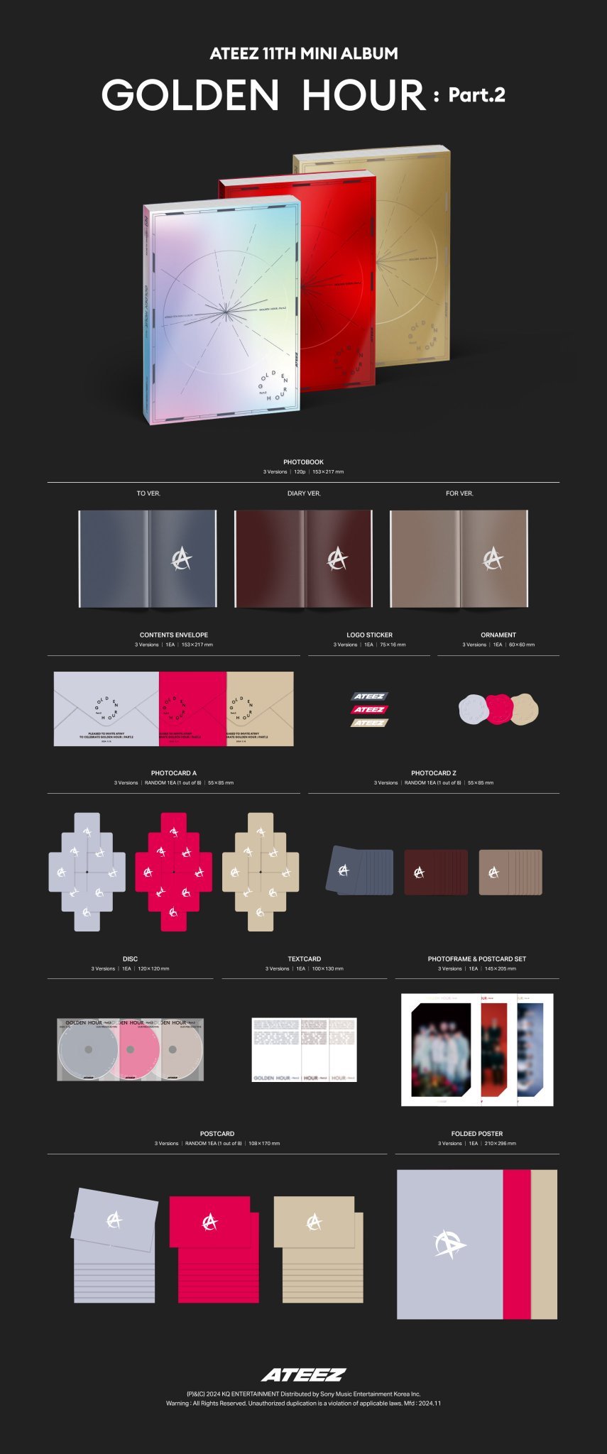 Image of ATEEZ Golden Hour pt.2