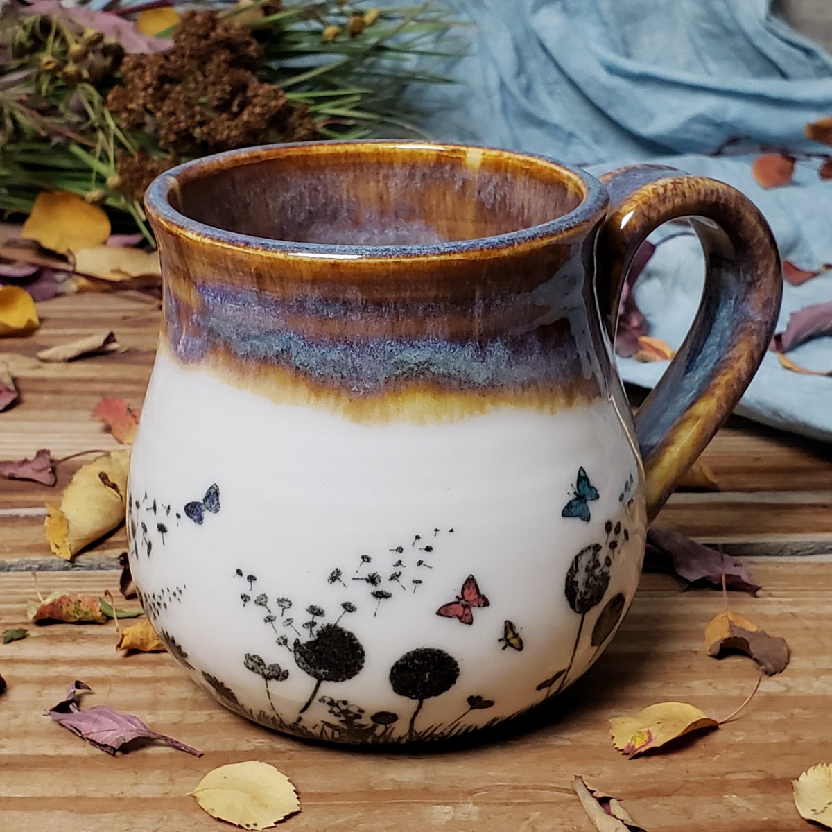 Image of Butterfly Friends mug 102402