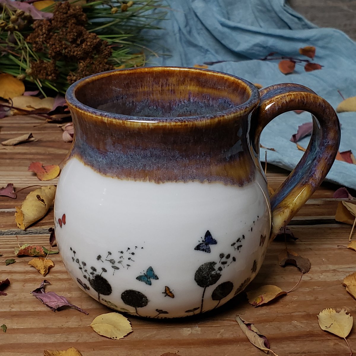 Image of Butterfly Friends mug 102403