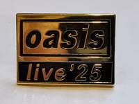 Image 1 of Oasis live 25 badge