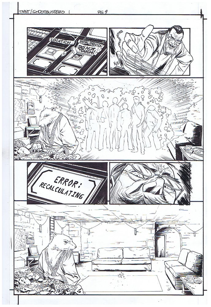 Teenage Mutant Ninja Turtles / Ghostbusters (IDW) #1 - Page 09