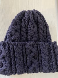 Image 11 of Beanie - Indigo Cable £58.00