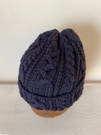 Image 7 of Beanie - Indigo Cable £58.00