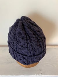 Image 10 of Beanie - Indigo Cable £58.00