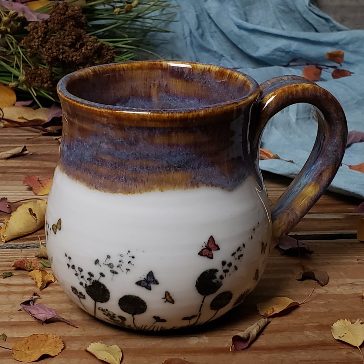 Image of Butterfly Friends mug 102405