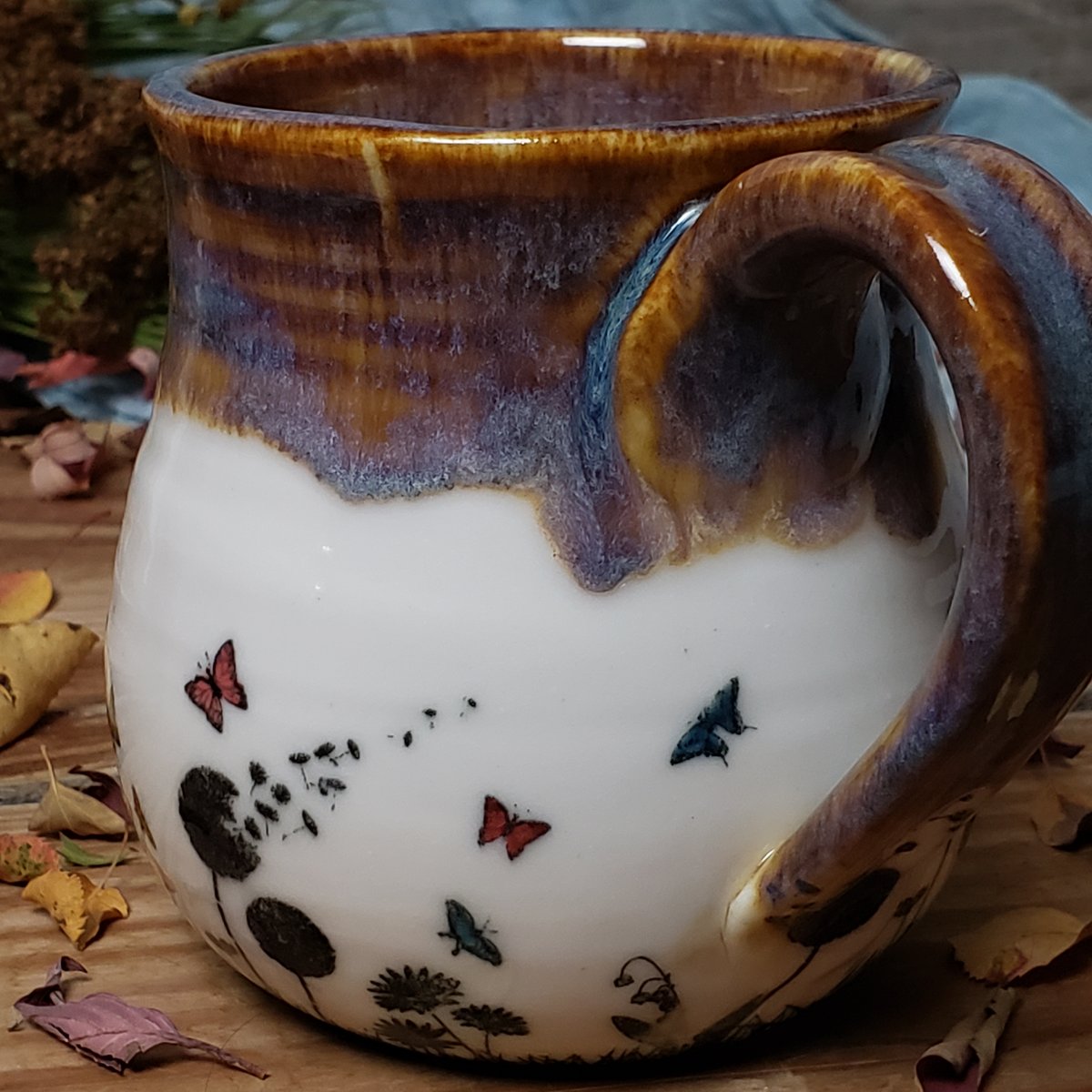 Image of Butterfly Friends mug 102405